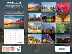 India 2026 Wall Calendar