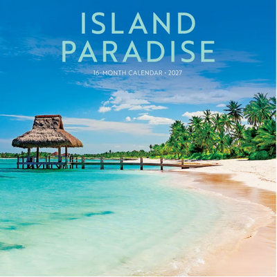 Island Paradise 2027 Mini Wall Calendar