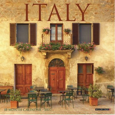 Italy 2027 Mini Wall Calendar