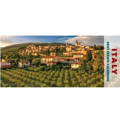 Italy Panoramic 2027 Wall Calendar