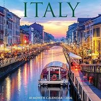 Italy 2026 Wall Calendar