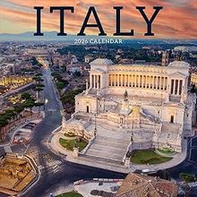 Italy 2026 Wall Calendar