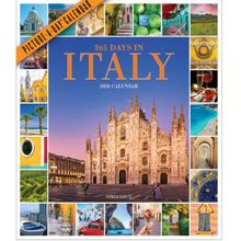 Italy 365 Days 2026 Wall Calendar