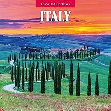 Italy 2026 Wall Calendar