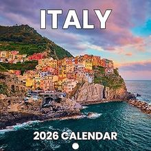 Italy 2026 Wall Calendar