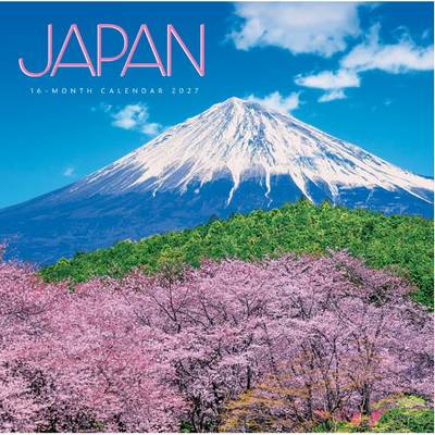 Japan 2027 Wall Calendar