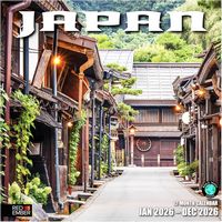 Japan 2026 Wall Calendar