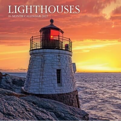 Lighthouses 2027 Wall Calendar