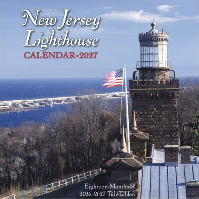 New Jersey Lighthouse 2027 Wall Calendar