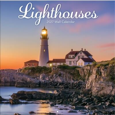 Lighthouses 2027 Wall Calendar