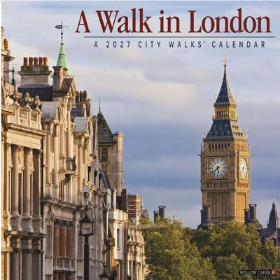 A Walk in London 2027 Wall Calendar