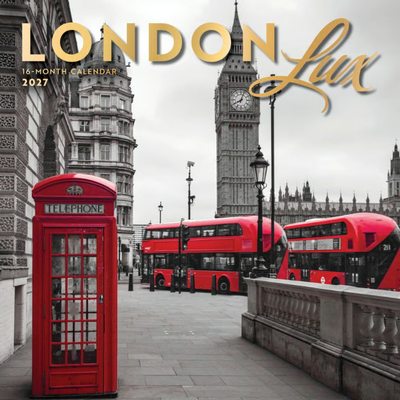 London Lux 2027 Wall Calendar