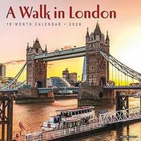 A Walk in London 2026 Wall Calendar