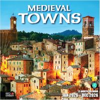 Medieval Towns 2026 Wall Calendar