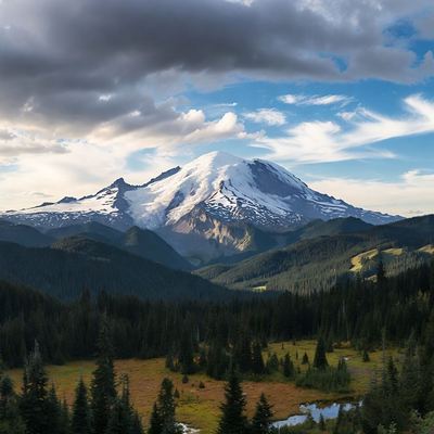 Mount Rainier National Park Calendars