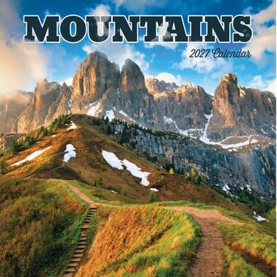 Mountains 2027 Wall Calendar