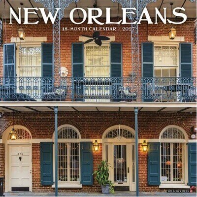 New Orleans 2027 Wall Calendar