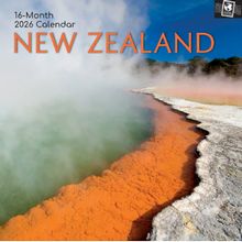 New Zealand 2026 Wall Calendar