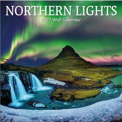 Northern Lights 2027 Wall Calendar