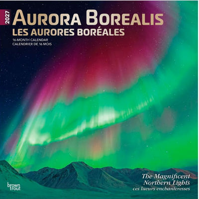 Aurora Borealis 2027 Wall Calendar