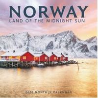Norway Land of Midnight Sun 2026 Wall Calendar