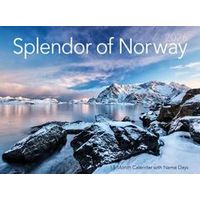 Splendor of Norway 2026 Wall Calendar
