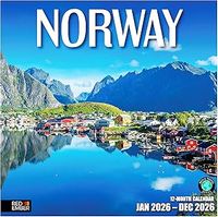 Norway 2026 Wall Calendar