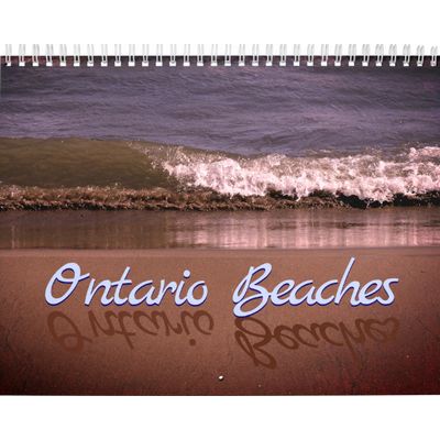 Sandy and Rocky Beaches in Ontario Photo Calendar