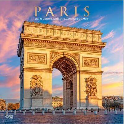Paris 2027 Wall Calendar