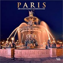 Paris 2026 Wall Calendar