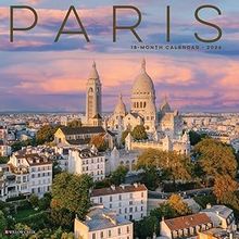 Paris 2026 Wall Calendar