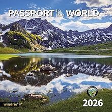 Passport To The World 2026 Wall Calendar