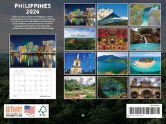 Philippines 2026 Wall Calendar