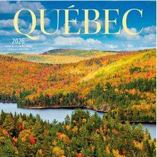 Quebec 2026 Wall Calendar