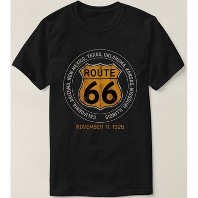 Retro Route 66 T-Shirt
