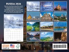 Russia 2026 Wall Calendar