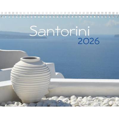 Santorini Greek Island Calenda