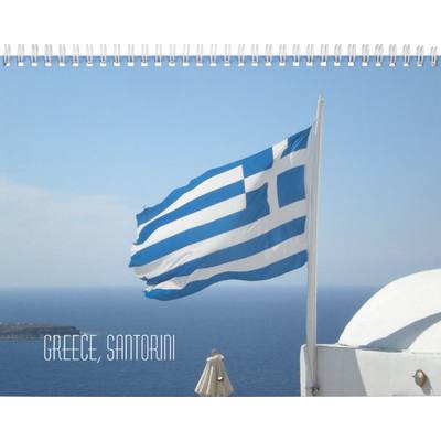 Santorini Wall Calendar