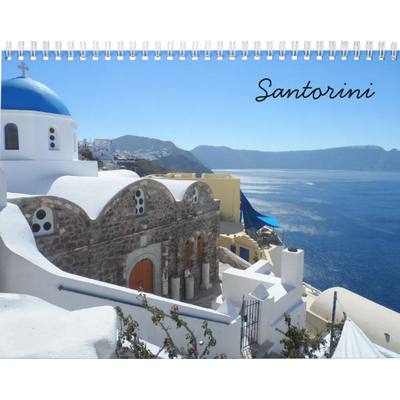 Santorini Wall Calendar