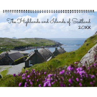 Highlands and Islands of Scotland Landscape Photos Calendar