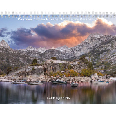 Eastern Sierra Nevada Mountains Calendar