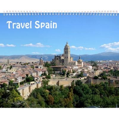 Travel Spain Wall Calendar