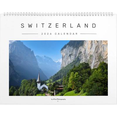 Switzerland Wall Calendar