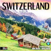 Switzerland 2026 Wall Calendar
