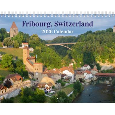 Fribourg-Switzerland Wall Calendar