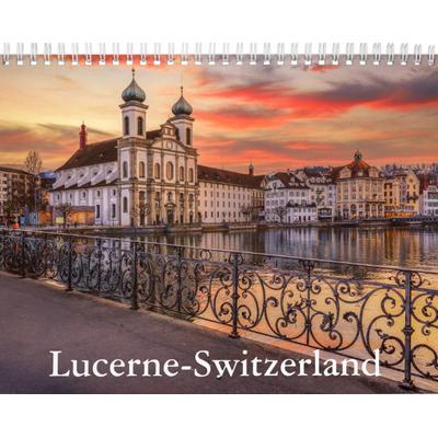 Lucerne-Switzerland Wall Calendar