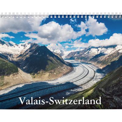 Valais-Switzerland Wall Calendar