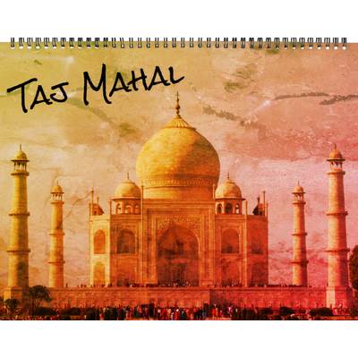 Taj Mahal 2027 Wall Calendar