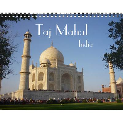 Taj Mahal 2027 Wall Calendar