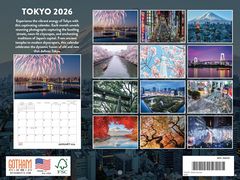 Tokyo 2026 Wall Calendar